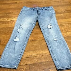 Women's Skinny Jeans in Light Blue